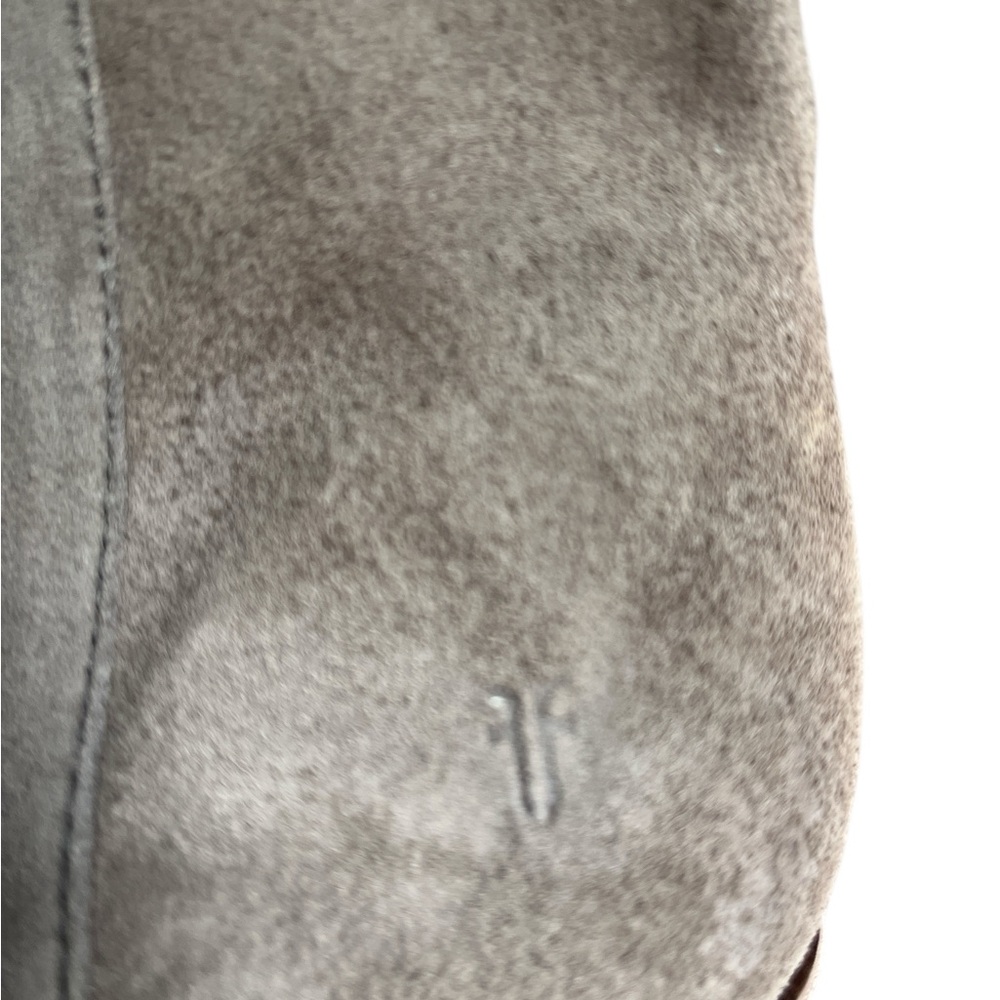FRYE GRAY SUEDE ANKLE BOOTIES NEVER WORN - Picture 7 of 7